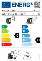 185/65R15C opona NOKIAN Hakkapeliitta CR4 97/95R